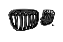 BMW X1 F48 2015-2022 Nieren M-Look (2015-2019, Schwarz Glanz) Foto 5