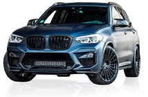 BMW X3 G01 2018- Nieren M-Look (2018-2021, Schwarz Matt) Foto 1