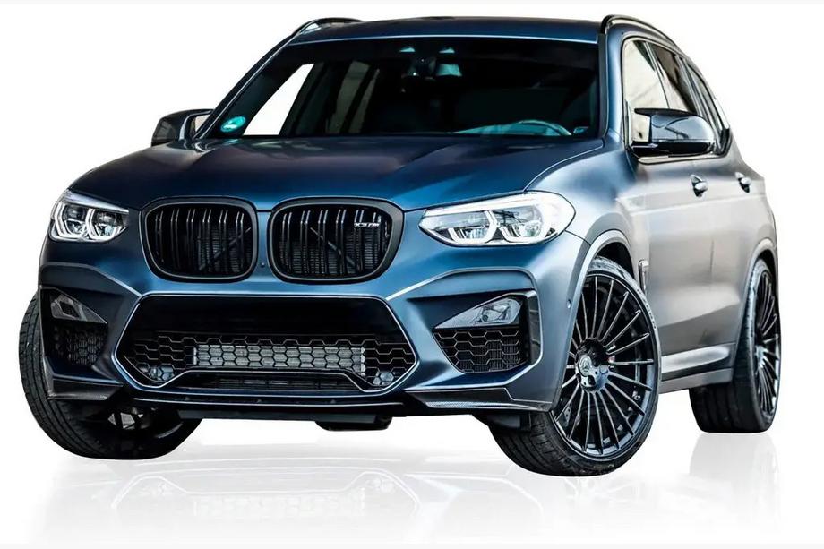 BMW X3 G01 2018- Nieren M-Look (2018-2021, Schwarz Matt) Image