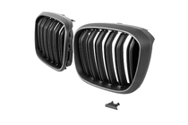 BMW X4 G02 2018- Nieren M-Look (2018-2021, Schwarz Matt) Foto 3