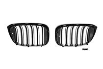 BMW X4 G02 2018- Nieren M-Look (2018-2021, Schwarz Matt) Foto 5