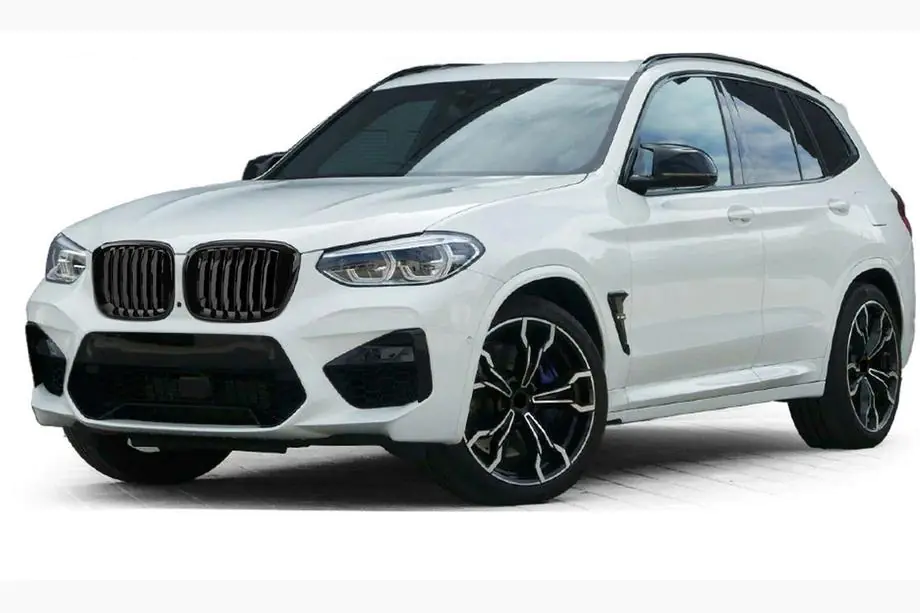 BMW X3 G01 2018- Nieren 1 Bar (2018-2021, Schwarz Glanz) Image