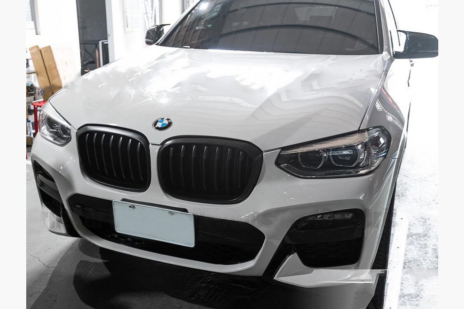 BMW X3 G01 2018- Nieren 1 Bar (2018-2021, Schwarz Matt) Image