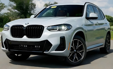 BMW X3 G01 2018- Nieren 1 Bar (2021+, Schwarz Glanz) Foto 1