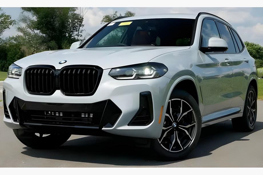 BMW X3 G01 2018- Nieren 1 Bar (2021+, Schwarz Glanz) Image