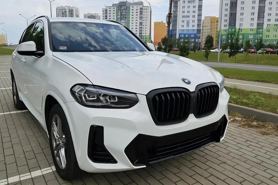 BMW X3 G01 2018- Nieren 1 Bar (2021+, Schwarz Matt) Image