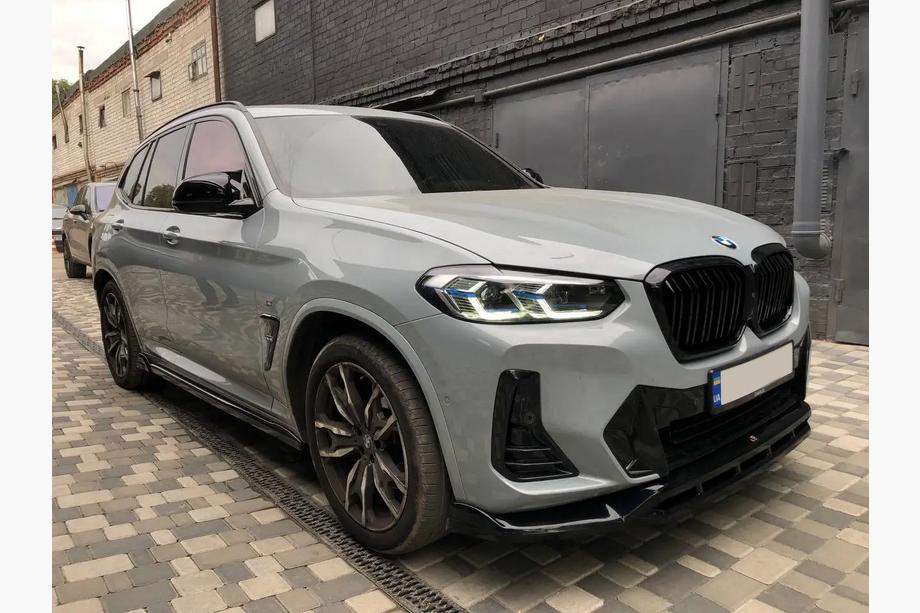 BMW X3 G01 2018- Nieren M-Look (2021+, Schwarz Glanz) Image
