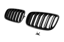 BMW X5 E70 2007-2013 Nieren M-Look (schwarz matt) Foto 4