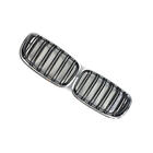 BMW X5 E70 2007-2013 Nieren M-Look (Schwarz Glanz mit Chromrahmen) Foto 5