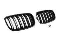 BMW X6 E71 2008–2014 Nieren M-Look (schwarz matt) Foto 5
