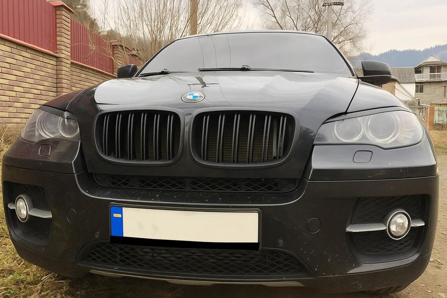 BMW X6 E71 2008–2014 Nieren M-Look (schwarz matt) Image