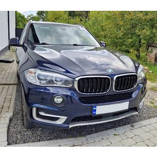 Nieren M-Look (Schwarz Glanz mit Chromrahmen) BMW X5 F15 2013-2018 Foto 4
