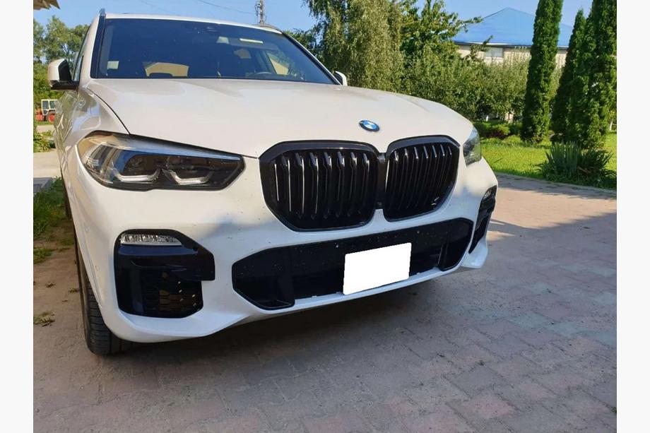 BMW X5 G05 2019–2026 Nieren 1 Bar (2019-2022, Schwarz Glanz) Image