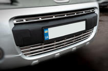 Citroen Berlingo 2008-2018 Chrom Kühlergrill Abdeckungen (2-tlg., Edelstahl) Foto 1