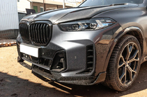 BMW X5 G05 2019–2026 Nieren 1 Bar (2023+, Schwarz Glanz) Foto 3