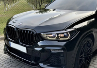 BMW X6 G06 2019–2027 Nieren 1 Bar (2019-2022, Schwarz Glanz) Foto 7