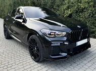 BMW X6 G06 2019–2027 Nieren 1 Bar (2019-2022, Schwarz Glanz) Foto 2