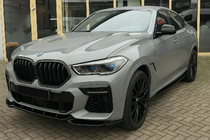BMW X6 G06 2019–2027 Nieren 1 Bar (2019-2022, Schwarz Matt) Foto 1
