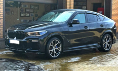 BMW X6 G06 2019–2027 Nieren M-Look (2019-2022, Schwarz Glanz) Foto 2