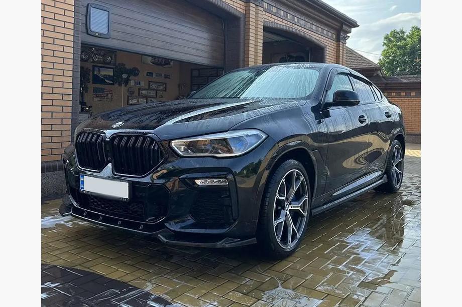 BMW X6 G06 2019–2027 Nieren M-Look (2019-2022, Schwarz Glanz) Image