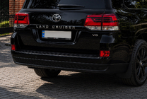 Toyota Land Cruiser 200 2007-2021 Hinterer Diffusor ohne Chrom 2016-2021 (Executive 2019/2021) Weiß Foto 2