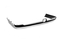 Toyota Land Cruiser 200 2007-2021 Heckschürze ohne Chrom 2016↗ (Executive 2019/2021, für Anhängerkupplung) Weiß Foto 8