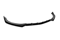 Mercedes C-class W205 2014-2021 Frontlippe DPT (2017-2020, Schwarz Glanz) Foto 4