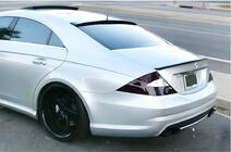 Mercedes CLS C219 2004-2010 DPT Heckspoiler (Schwarz Glanz) Foto 1