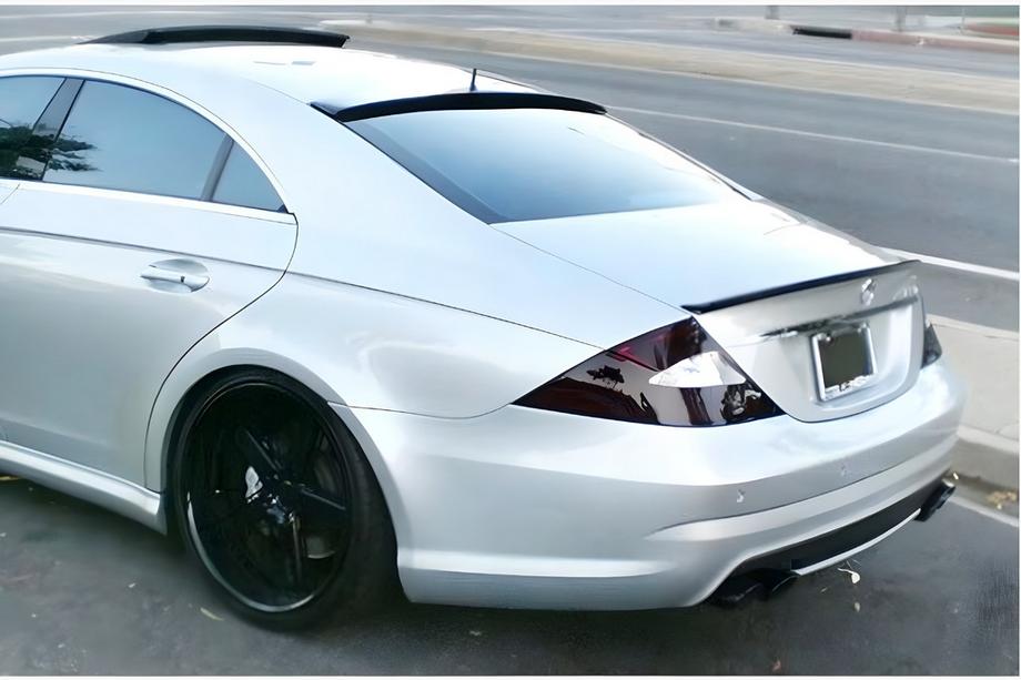 Mercedes CLS C219 2004-2010 DPT Heckspoiler (Schwarz Glanz) Image