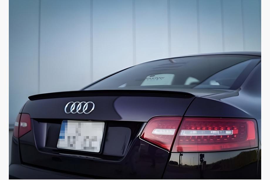 Audi A6 C6 2004-2011 DPT Heckspoiler (Schwarz Glanz) Image