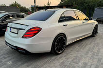 Mercedes S-class W222 2013-2022 Heckdiffusor BRB (grundiert, 2018+) Foto 1