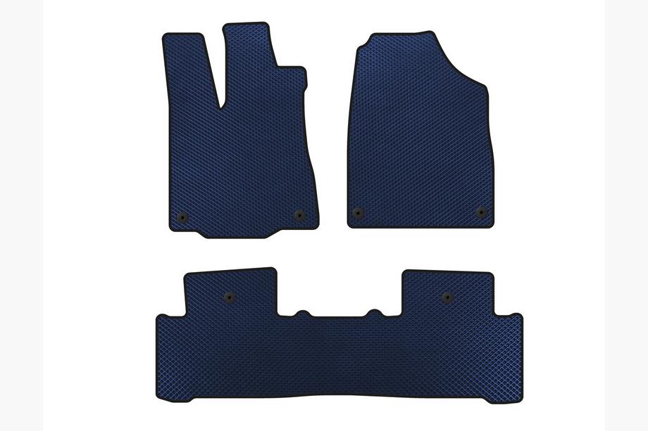 Acura MDX 2013-2020 EVA Fußmatten (2 Reihen, Blau) Image
