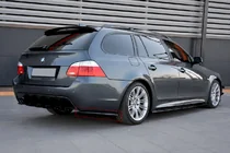 BMW 5 Series E60/E61 2003-2010 Heck Flaps Aufsätze DPT (Schwarz Glanz) Foto 1