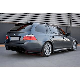 Heck Flaps Aufsätze DPT (Schwarz Glanz) BMW 5 Series E60/E61 2003-2010 Foto 1