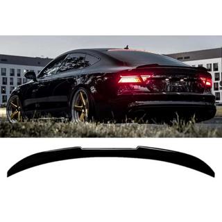 DPT V2 Spoiler (Limousine, Schwarz Hochglanz) Audi A7 2010-2018 Foto 1
