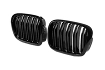 BMW 5 Series E39 1996-2003 M-Look Nieren (2000-2003, Schwarz Glanz) Foto 3