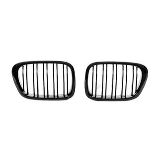 M-Look Nieren (2000-2003, Schwarz Glanz) BMW 5 Series E39 1996-2003 Foto 2