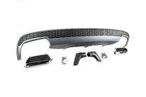 Audi A6 C7 2011-2017 Heckdiffusor mit Endrohren DPT S-Line-Style (2011-2014) Foto 4