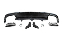 Audi A6 C7 2011-2017 Heckdiffusor mit Endrohren DPT S-Line-Style (2011-2014) Foto 6