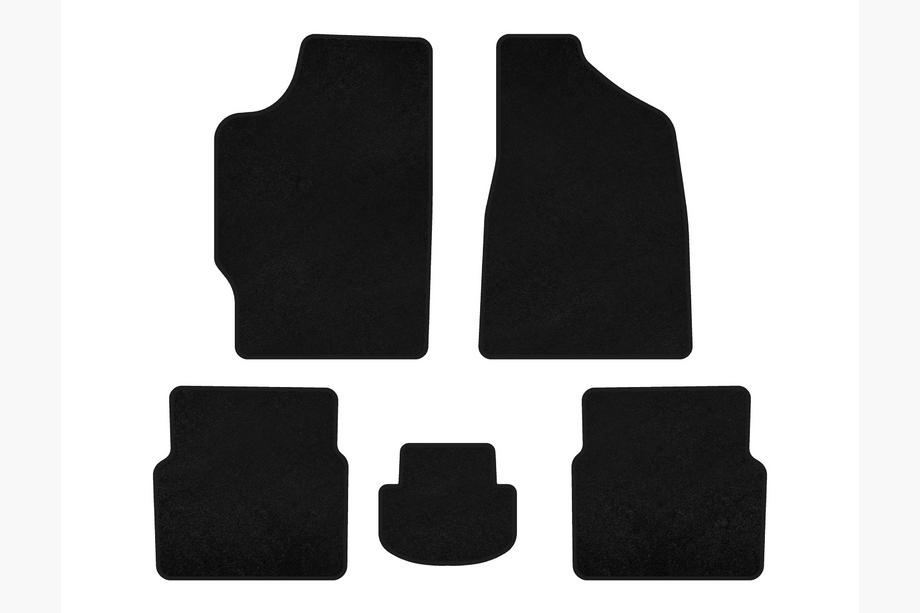 Audi 80 1978-1986 Textil-Fußmatten Classic (Sedan, schwarz) Image