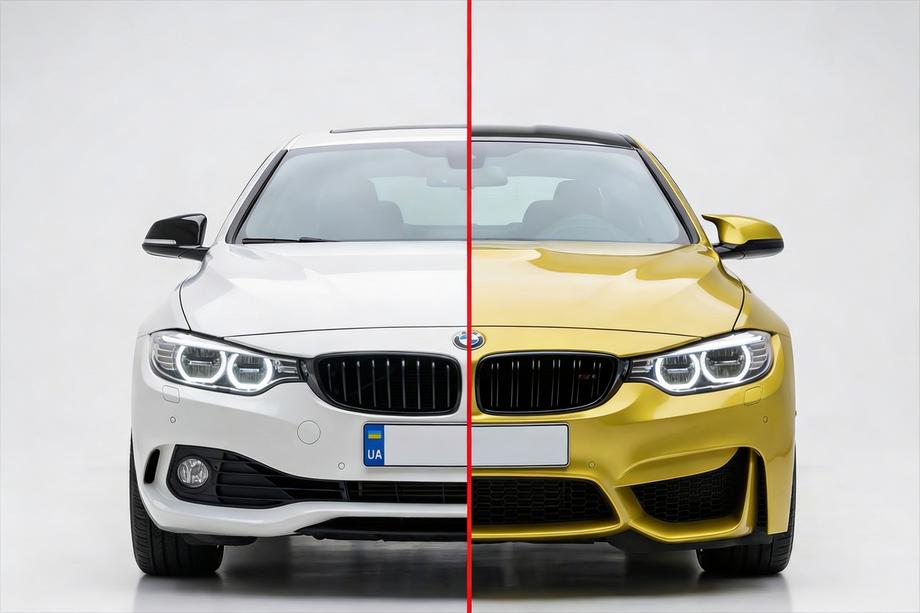 BMW 4 Series F32/F33/F36 2012-2020 Bodykit Satz F82 M4 (für F32) Image