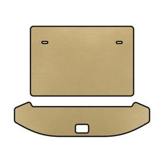 EVA Kofferraummatte (3 Reihen, Beige)