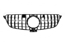 Mercedes GLE/ML class W166 2011-2018 Frontgrill GT Panamericana Schwarz (für GLE) Foto 3