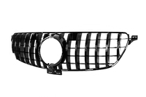 Mercedes GLE/ML class W166 2011-2018 Frontgrill GT Panamericana Schwarz (für GLE) Foto 4