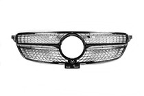 Mercedes GLE/ML сlass W166 2011-2018 Tuning Kühlergrill Diamond Black (GLE) Ohne Kamera Foto 2