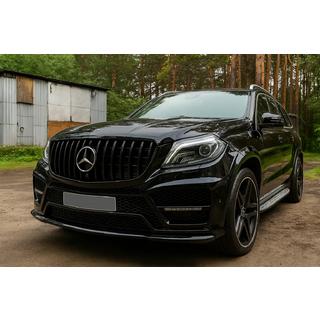 GT Panamericana Black Kühlergrill (für GL High) Mercedes GL/GLS сlass X166 2012-2019 Foto 1