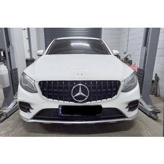Frontgrill GT Panamericana Schwarz (2015-2019) Mercedes GLC X253 2015-2022 Foto 3