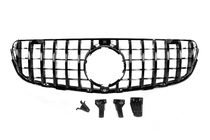 Mercedes GLC coupe C253 2016-2023 Frontgrill GT Panamericana Schwarz (für 2015-2019) Foto 2