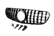 Mercedes GLC coupe C253 2016-2023 Frontgrill GT Panamericana Schwarz (für 2015-2019) Foto 4