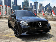 Mercedes GLC coupe C253 2016-2023 Frontgrill GT Panamericana Schwarz (für 2015-2019) Foto 7